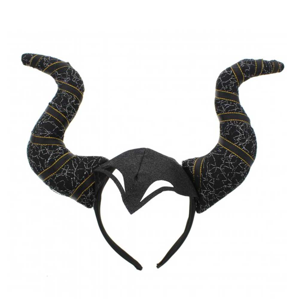 Zac's Alter Ego - Witch Maleficent Horns Horns headband - Black